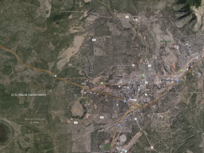 U.S. Naval Observatory - Flagstaff Station (click to enlarge)